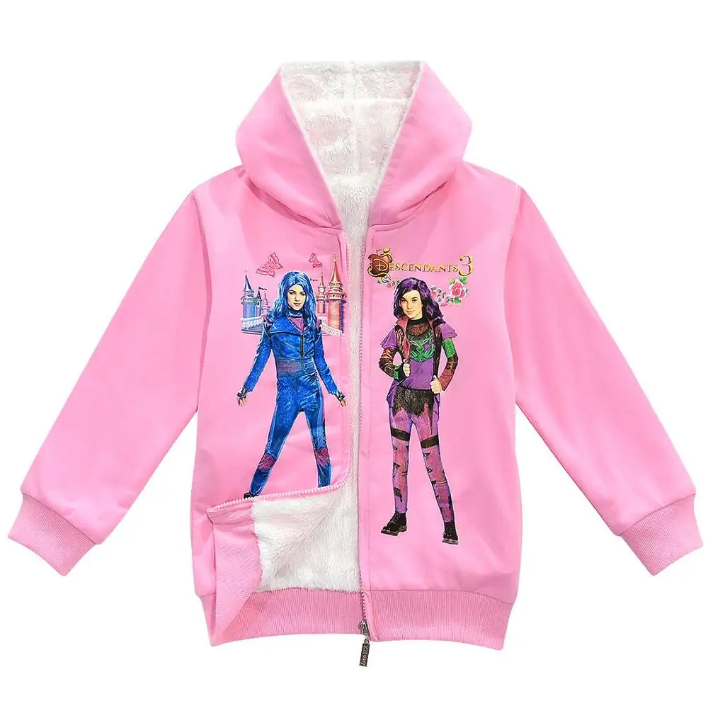 Детская одежда для маленьких девочек толстовки с капюшоном и изображением