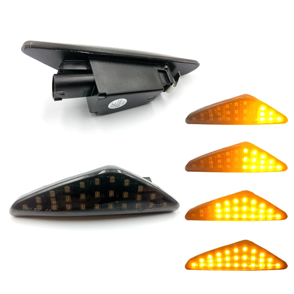 2 шт. светодиодный динамический боковой габаритный указатель поворота