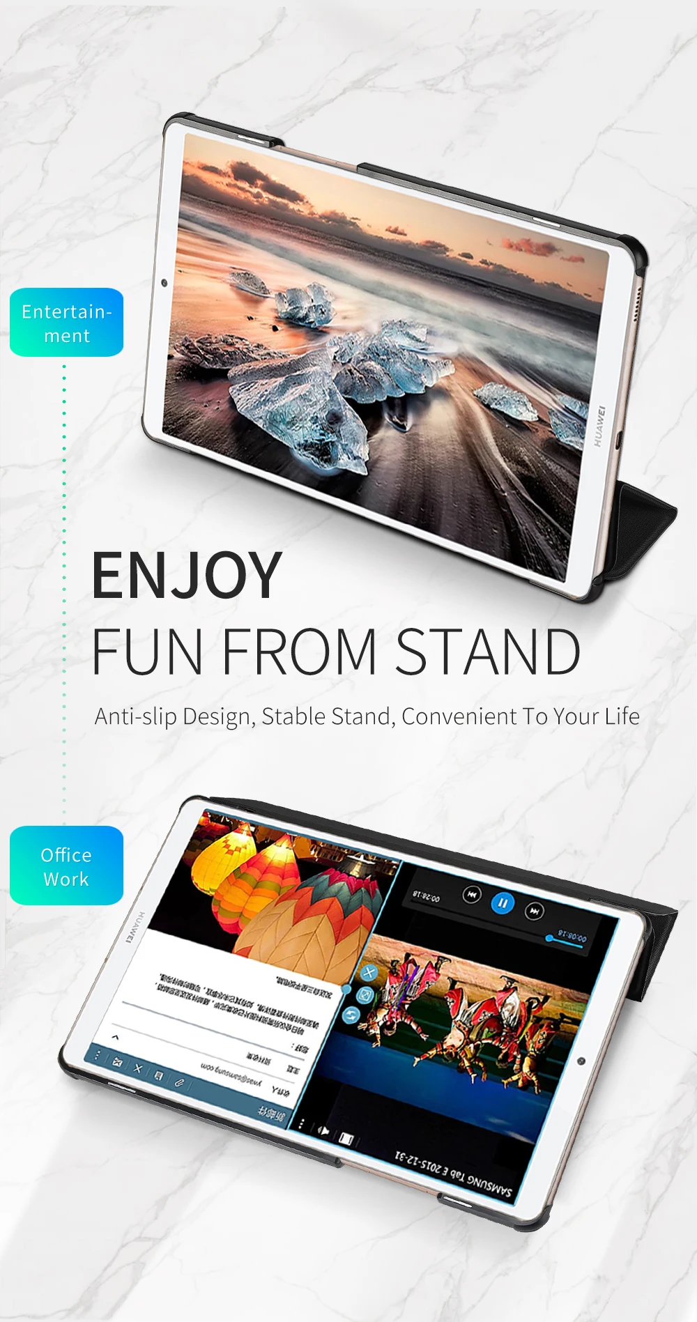 Чехол для huawei Mediapad M6 8," VRD-AL09 VRD-W09 кожаный магнитный умный чехол для huawei Mediapad M6 чехол ультра тонкий Автоматический Режим сна