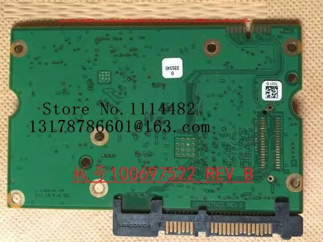 

100697522 HDD PCB logic board Good test hard disk circuit board ST4000NM0033 100697522