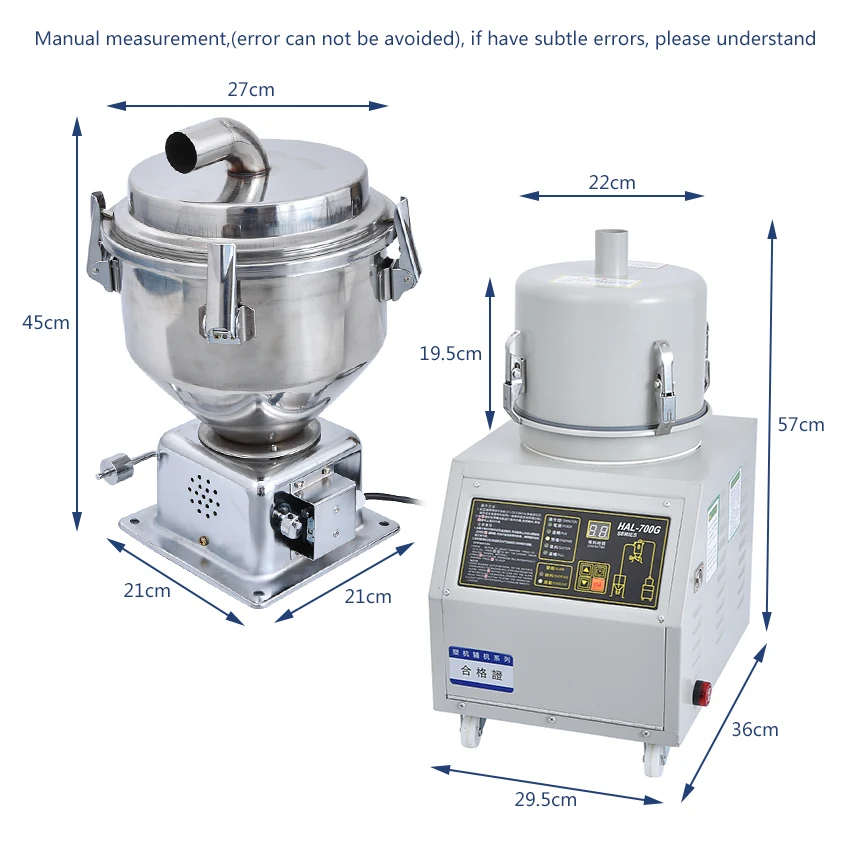 TH-700G Carbon Brush Automatic Vacuum Feeding Machine Plastic Pellet Injection Molding Separate Type Filling | Инструменты