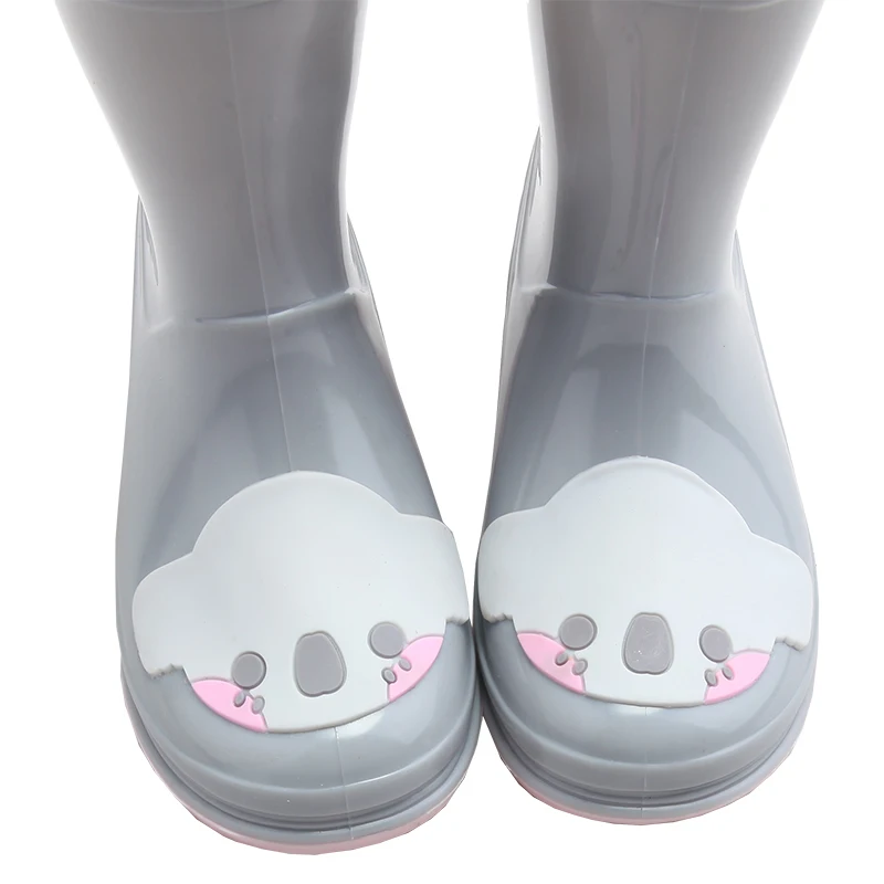 Детская обувь Ботинки Резиновые сапоги для девочки Обувь на весну Милая коала