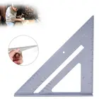 7-дюймовый алюминиевый скоростной квадратный треугольный угловой транспортир, измерительный инструмент, треугольник, фотометрический транспортир, плотничная компоновка