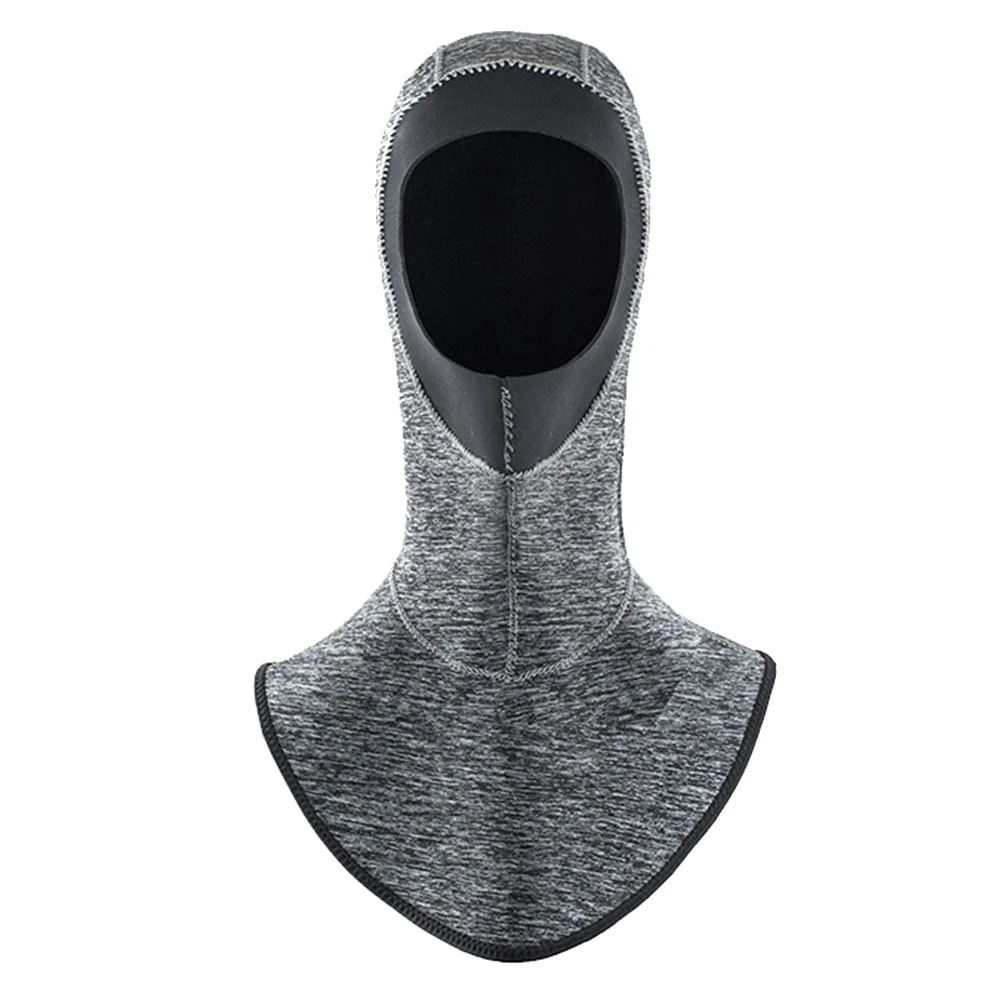 

Neoprene Scuba Diving Hood 3MM Diving Cap Bib Dive Hood Warm Durable Stretchable for Surfing Snorkeling Sailing LDF668