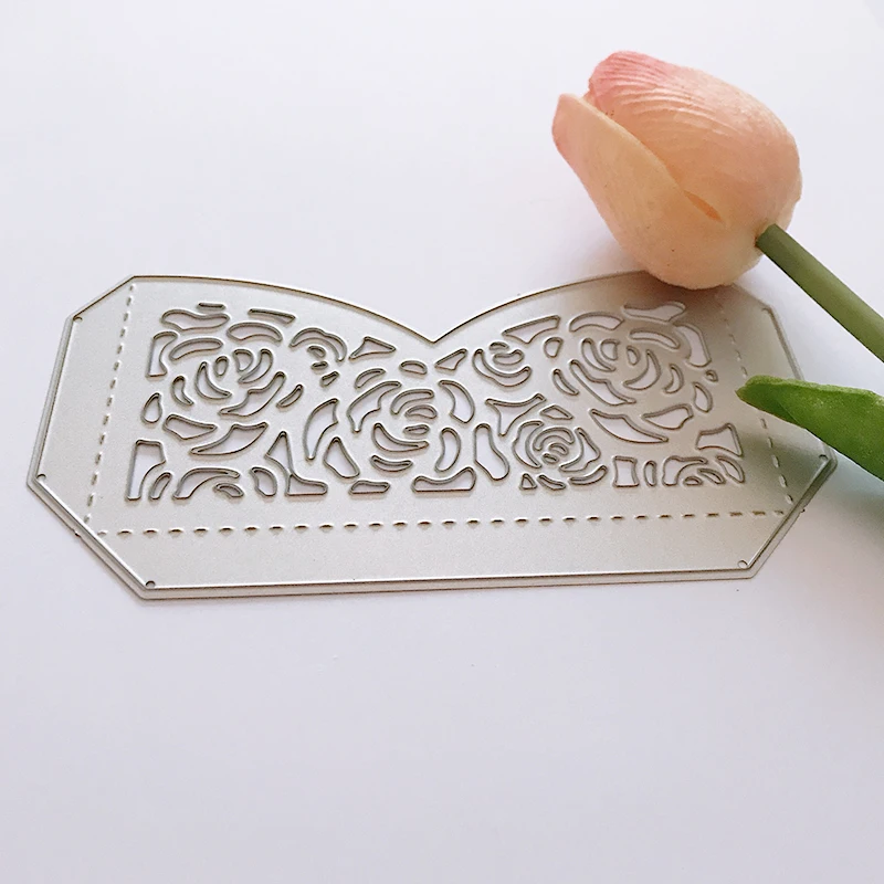 1 шт. кружевные цветы свадебные поделки порезы карманные металлические режущие