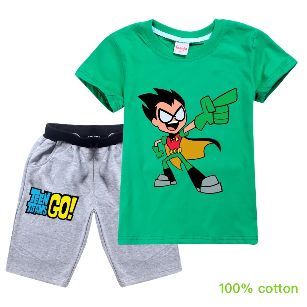 Новый 2020 для детей от одного года до четырех лет рубашки подростков Titan Go Ворон