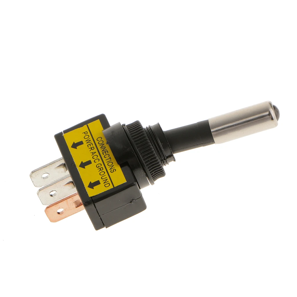 12V 20A Car Auto Blue LED Light Toggle Rocker Switch 3 Pin 3P SPST On/Off | Автомобили и мотоциклы