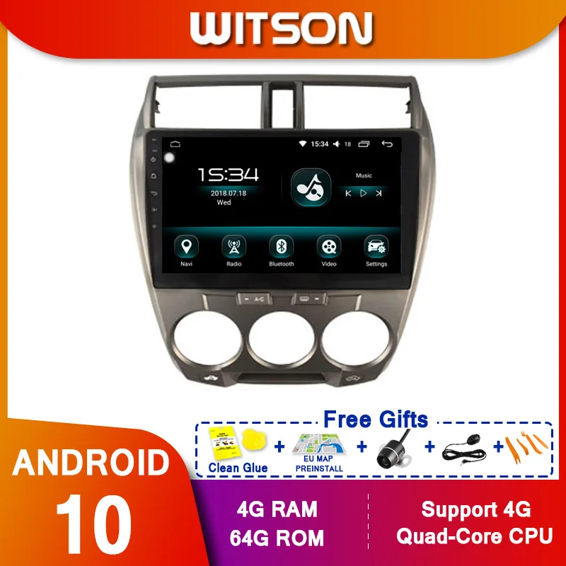 WITSON 10 2 &quotFULL HD сенсорный экран Android 0 Восьмиядерный Автомобильный GPS