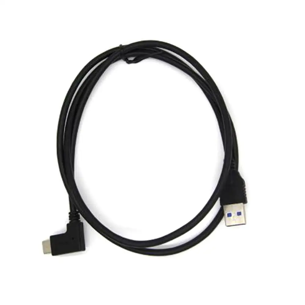 Кабель USB 3 0 типа C 90 градусов для Samsung type адаптер быстрой зарядки кабель Тип