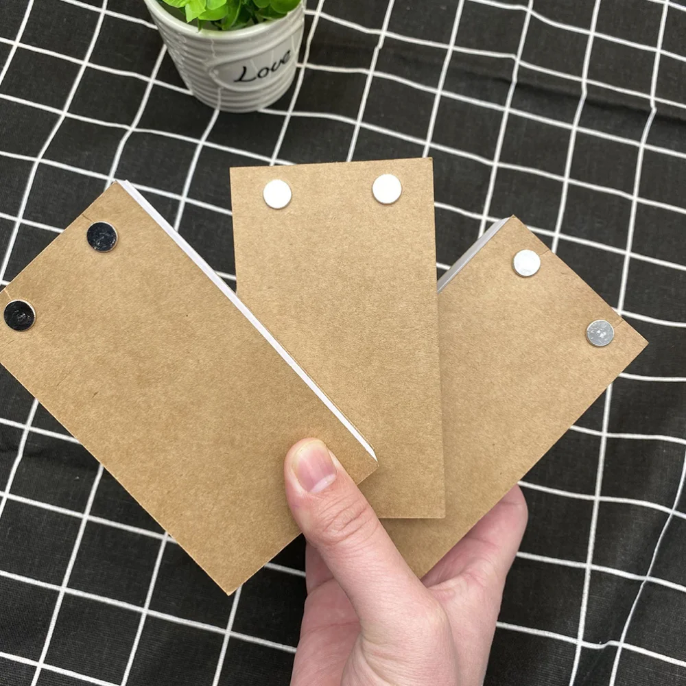 

3 Pcs Creative Writing Notebooks Blank Notepads Diary Books for Scrapbooking