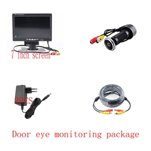 Mini Home Video Peephole Door Hole Camera 800TVL HD Door Eye CCTV   Security Camera   Home security door cameras