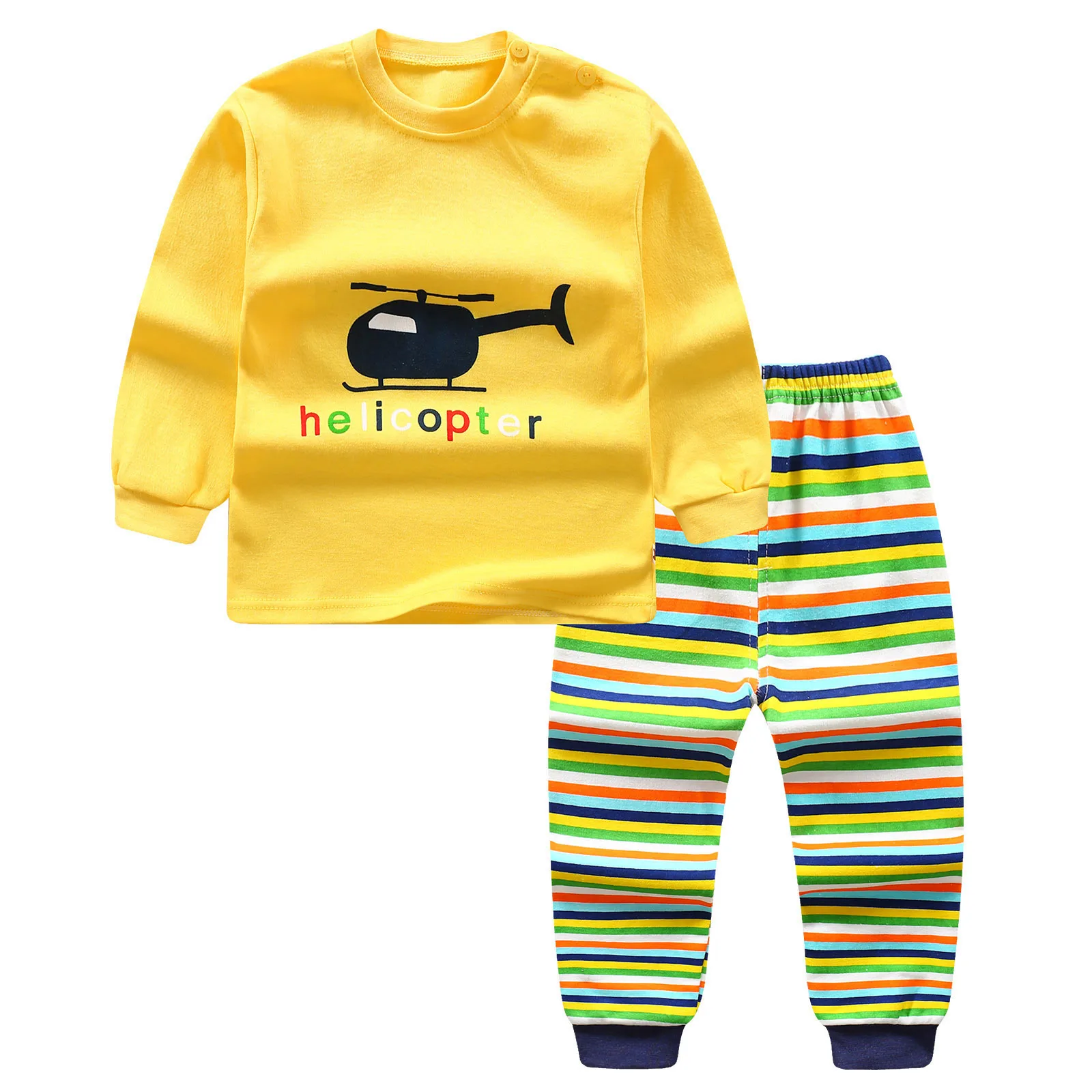 

Baby Clothes Set Winter Cotton Newborn Baby Boys Girls Clothes 2PCS Baby Pajamas Unisex Kids Clothing Sets