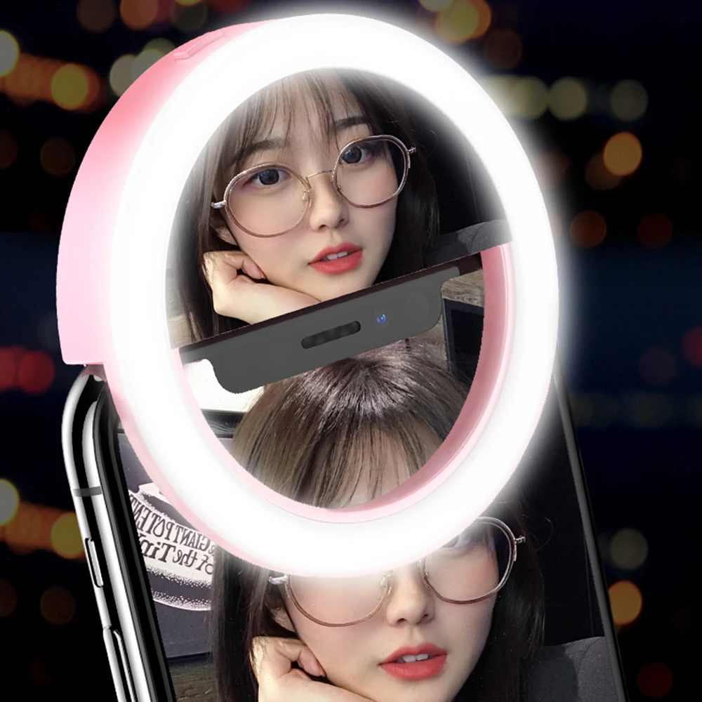 Макияж зеркало светодиодный свет мобильного телефона Artifact Pro Lady Автоспуск