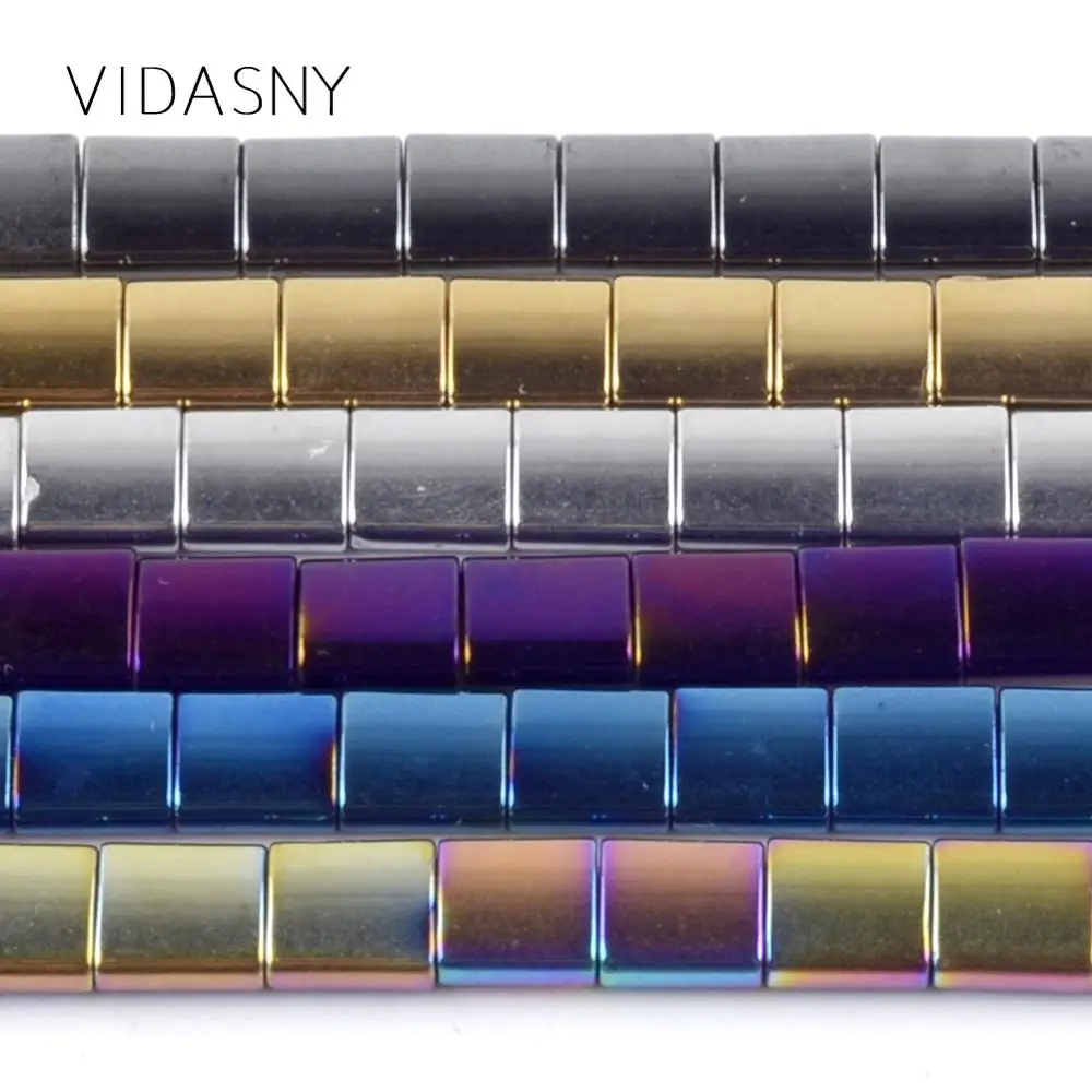 Бусины Из Натурального Гематита для изготовления ювелирных изделий 5*2/5*5/6*6 мм |