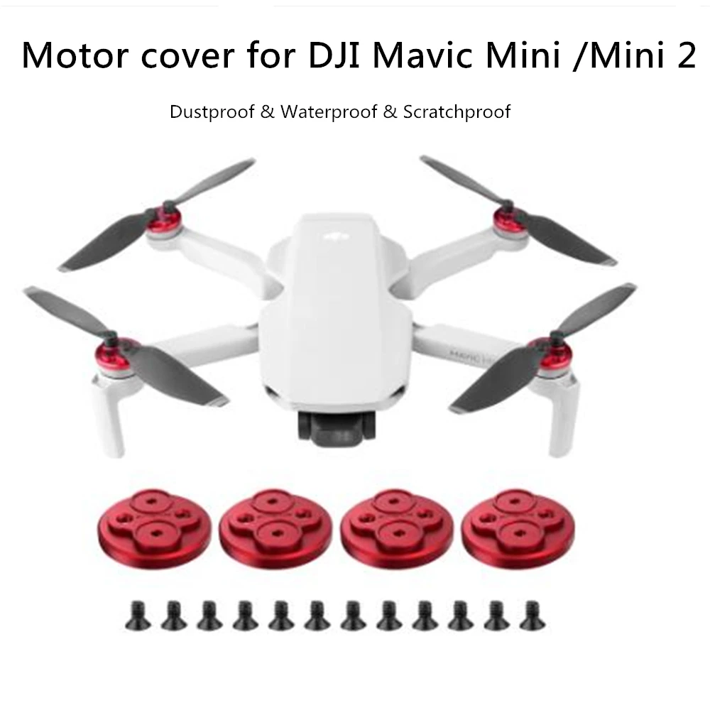

DJI Mini 2/MINI SE Upgrade Motor Cover Cap Dust-proof Protector Guard Aluminium for Mavic Mini Accessories