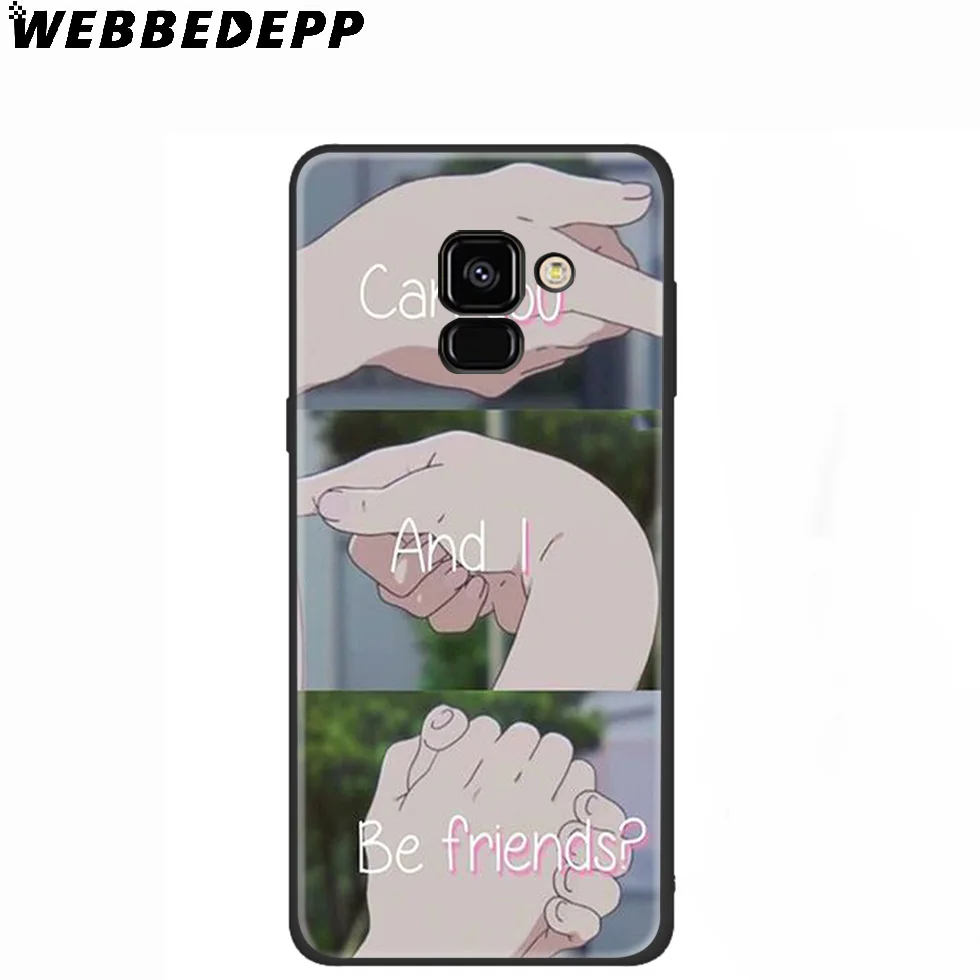 A Silent Voice Soft Case for Samsung Galaxy A10 A30 A40 A50 A60 A70 M10 M20 M30 M40 Note 8 9 10 Plus |