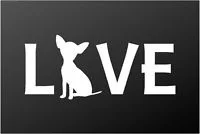 Виниловая наклейка на окно ноутбук чихуахуа | Игрушки и хобби