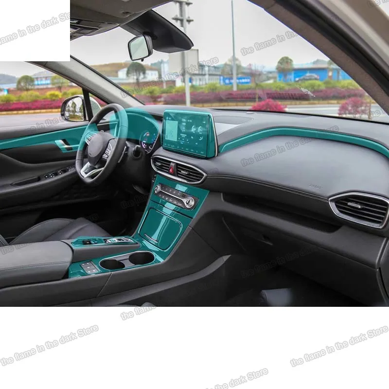 Прозрачная Автомобильная Защитная панель Lsrtw2017 из ТПУ наклейка на экран панели