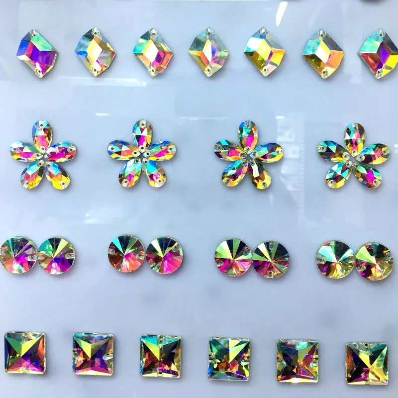 ZOTOONE Стразы сделай сам супер блестящие стеклянные стразы с плоской задней