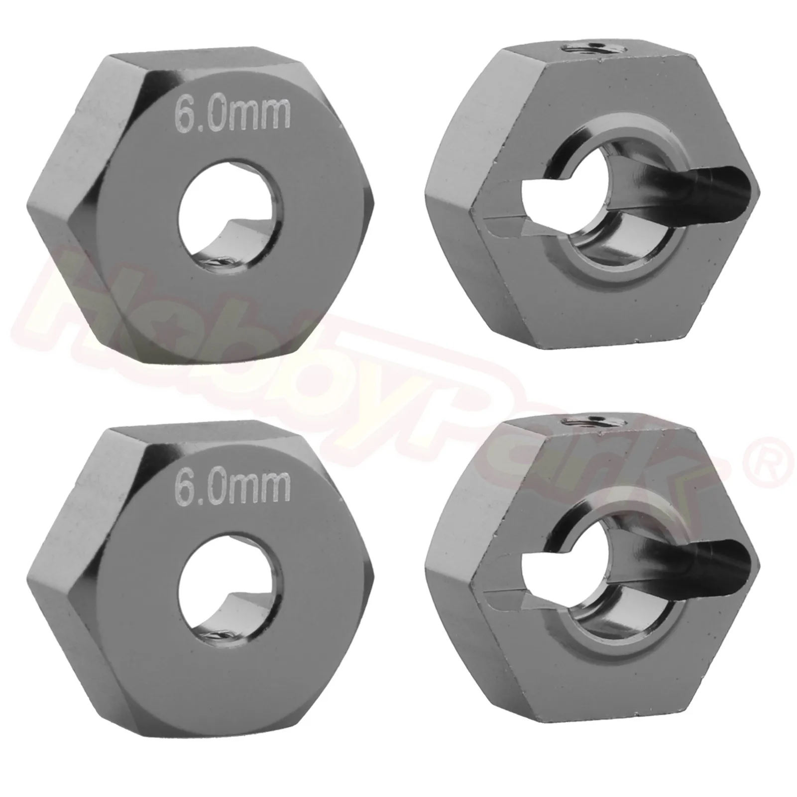 Aluminum 14mm Wheel Hex Parts Replacement of AR310871 for Arrma 1/10 Granite 4X4 Big Rock Senton | &amp Accs