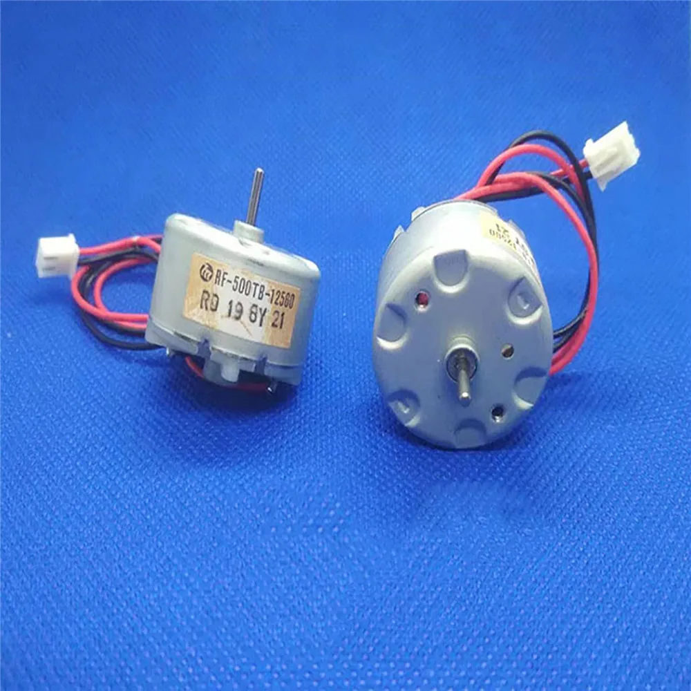 

DC 4.0V-12.0V Micro Motor With Leads for Mabuchi RF-500TB-12560 Air Purifier Accessories