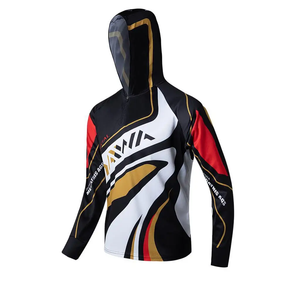 

2021 Daiwa Fishing Shirt Clothing Long Sleeve Outdoor Breathable Fishing Shirts Anti UV Quick Dry Cycling Hiking Clothes Camisas