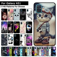 for samsung galaxy a51 4g case 2019 new fashion silicon soft tpu back cover coque for samsung a51 a515f phone cases a51