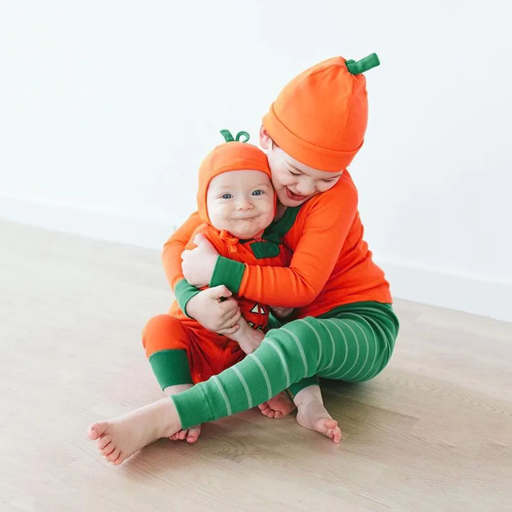 Одежда для новорожденных комбинезон мальчиков и девочек семейная пижама с