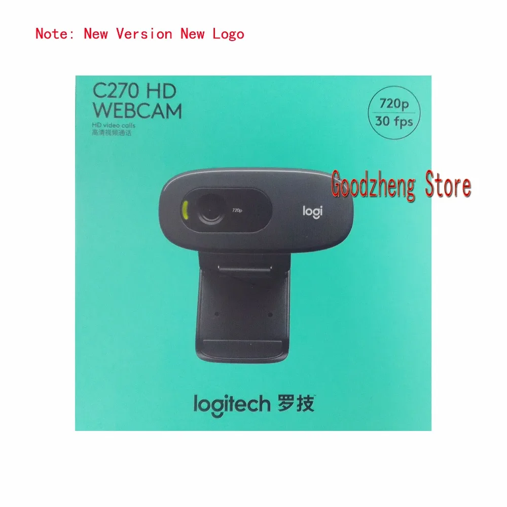 Веб-камера logitech C270 Mini 720P камера USB веб-камера 3 мега HD видео веб-камера