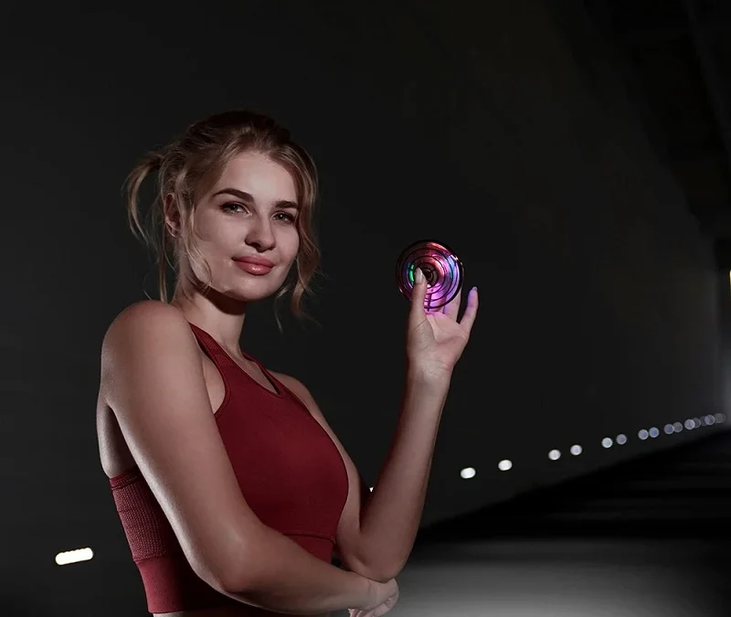 Наворочено Летающий волчок палец Топ аутизм тревожность снятие стресса игрушка