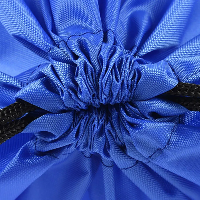 Рюкзак на шнурке сумка для хранения однотонная переносная школы спорта