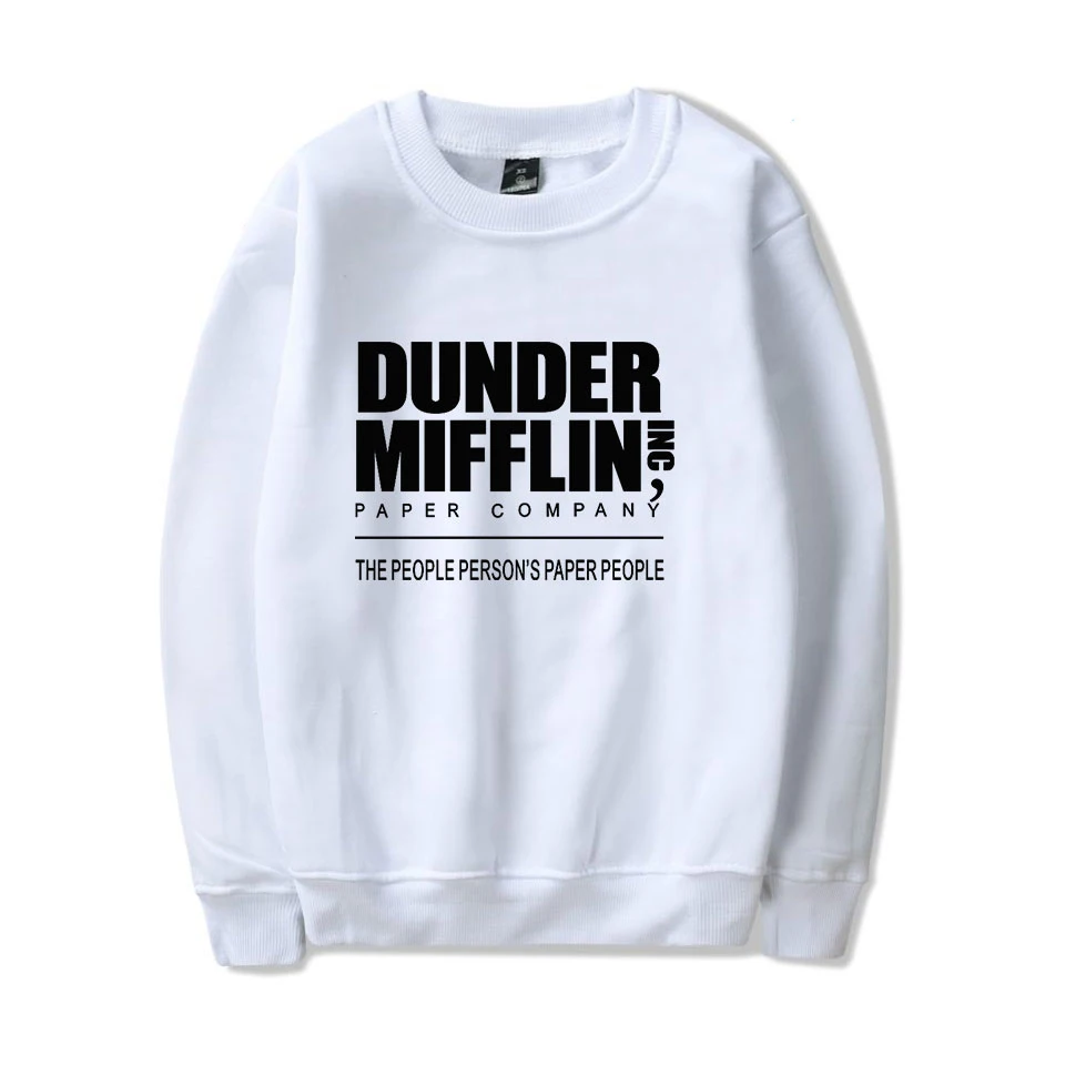 Свитшот женский Dunder Mifflin с длинным рукавом круглым вырезом | Мужская одежда