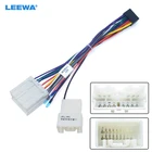 LEEWA автомобильное радио аудио 16-контактный адаптер жгут проводов для Mitsubishi Pajero Sport Power Calbe жгут проводов # CA6387