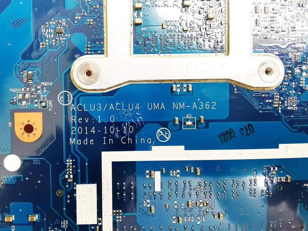 Оригинальный Для Lenovo G50-80 Материнская плата ноутбука I3-5010U ACLU3 ACLU4 NM-A362 испытанное