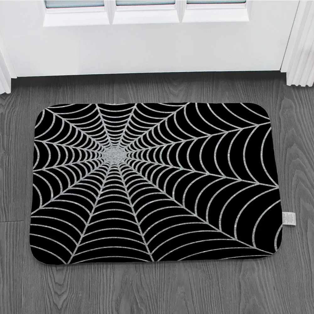 Нескользящий коврик с геометрическим узором 6 размеров дверной напольный для
