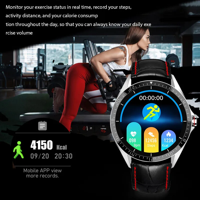 LIGE Смарт часы для мужчин и женщин спортивный фитнес трекер светодиодный