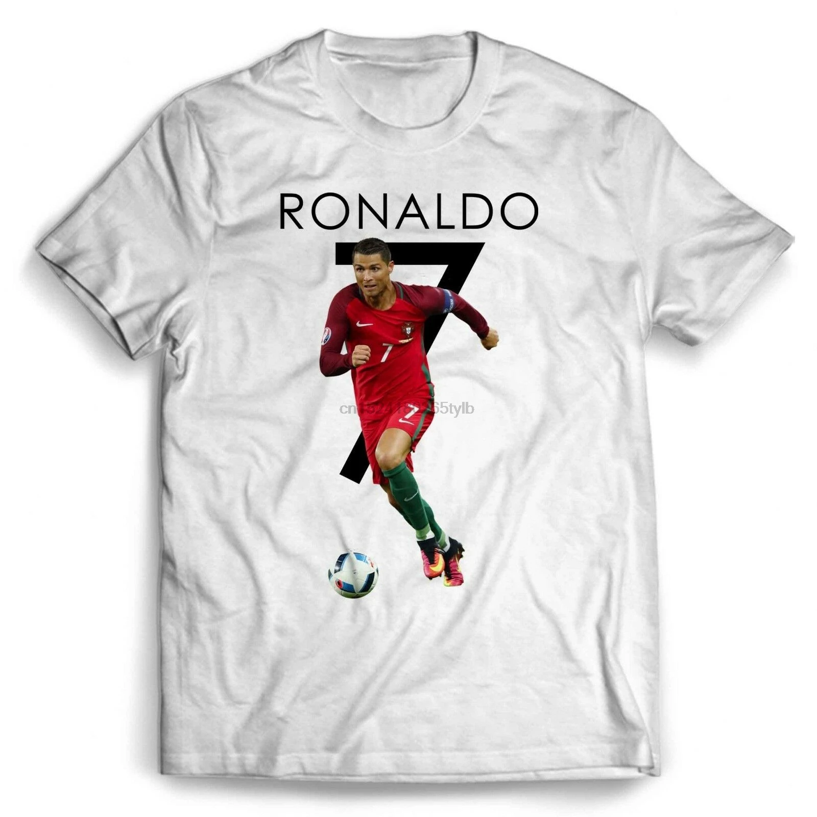Футболка с Криштиану Роналду 7 из Португалии для мужчин | Мужская одежда