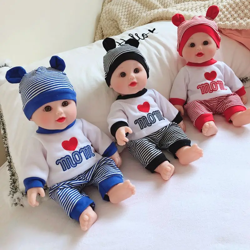 

Simulation Puzzle Doll Baby Comfort Bath Baby Doll All Soft Silicone Creative Boy Toy Girl Zabawki Dla Dzieci Kids Toys DJ60WW