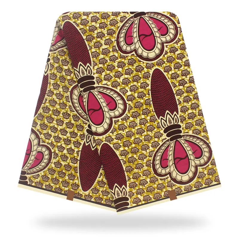 

Nice Party African Veritable Cotton Wax Fabric For Sewing Clothing SWV638(6yards/lot)