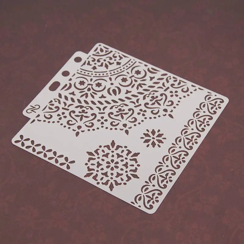 Трафареты шаблон настенная живопись Скрапбукинг тиснение штамповка альбом