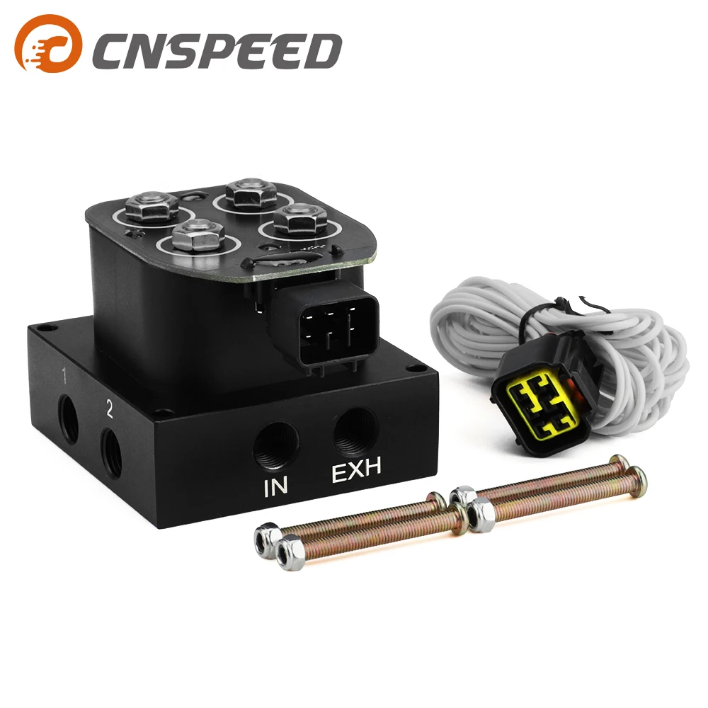 12V пневматическая подвеска на сумку контроллер электромагнитный клапан набор