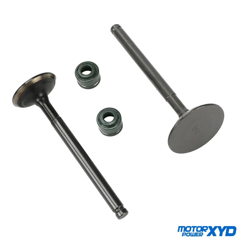 

Motorcycle Intake exhaust valves with Oil Seal kit For 60mm Bore YinXiang YX 150 160 150cc 160cc Engine Dirt Pit Bikes ATV Parts