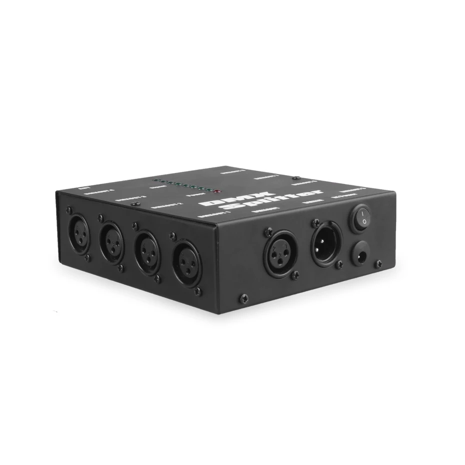 DMX512 Оптический изолированный сплиттер XLR 3Pin 8 way беспроводной DMX