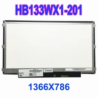 13 3 hb133wx1 201 led screen matrix for dell latitude 13 3340 3350 3380 30 pins lcd screen panel 1366786 replacement parts