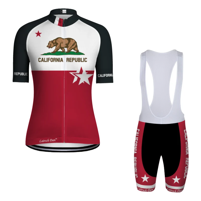 Комплект велосипедной одежды SPTGRVO LairschDan красно-синие комплекты с коротким