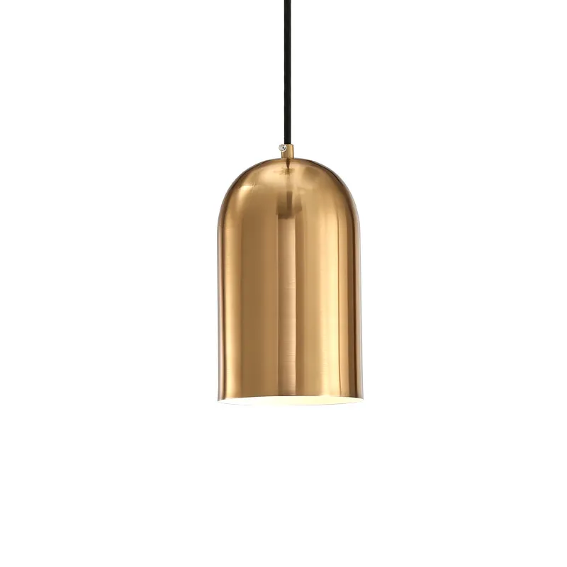 Современный золотой подвесной светильник лампа для ресторана бара спальни