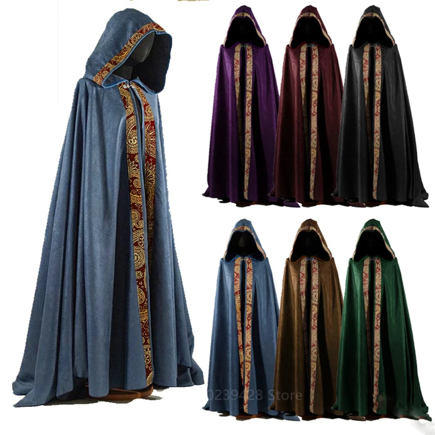 Винтажные карнавальные костюмы в средневековом стиле волшебник демон