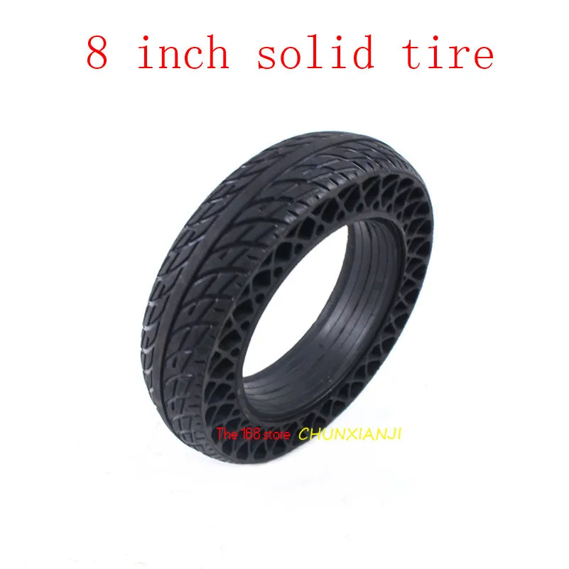 8 дюймовые твердые шины непневматические утолщенные и износостойкие