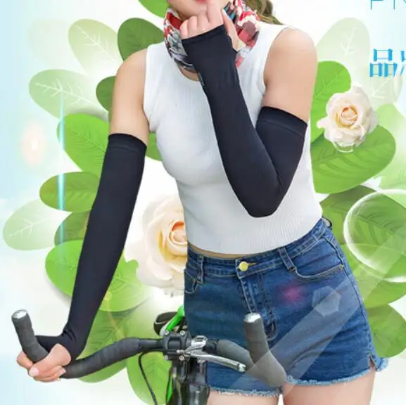 1 пара солнцезащитные нарукавники охлаждающие | Спорт и развлечения