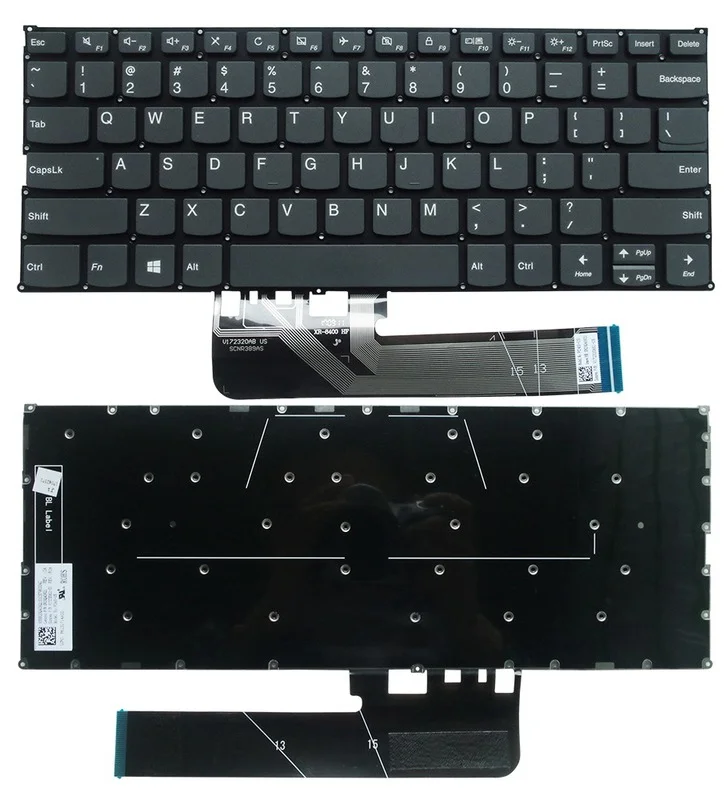 

New US Keyboard Backlit for Lenovo Flex 6-14IKB 6-14ARR Yoga 530-14IKB 530-14ARR Yoga 730-13IKB 730-15IWL 730-13IWL 730-15IKB